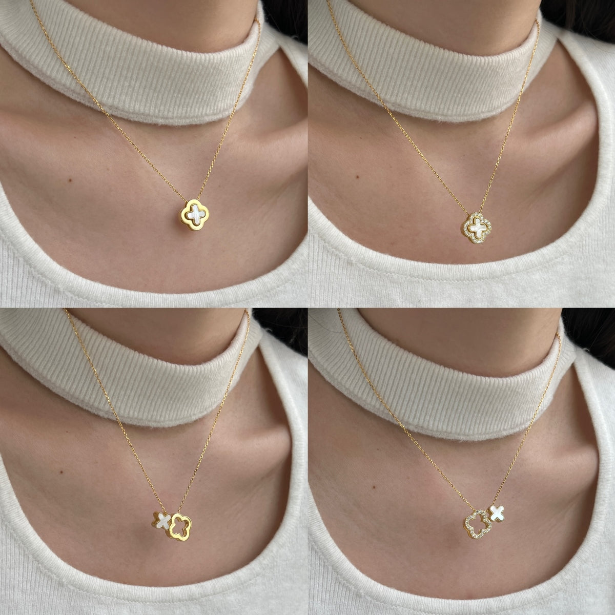 Connie Clover Necklace