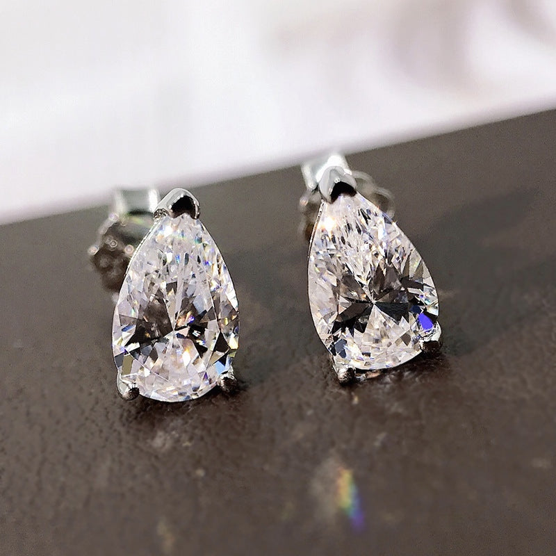 Athena Pear Drop Earrings
