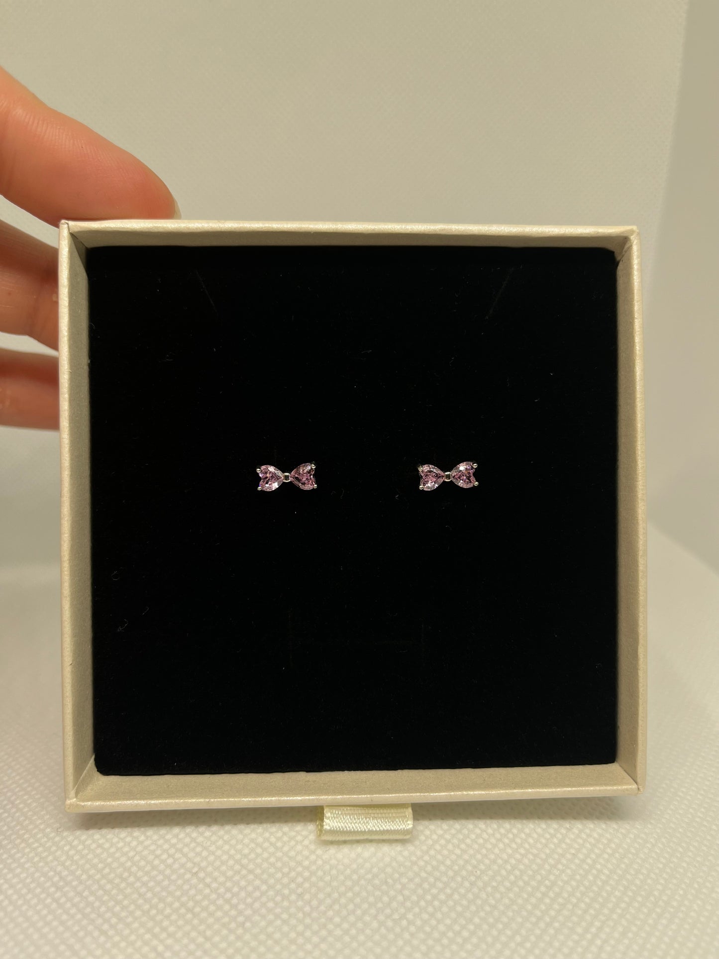 Dainty Bow Studs